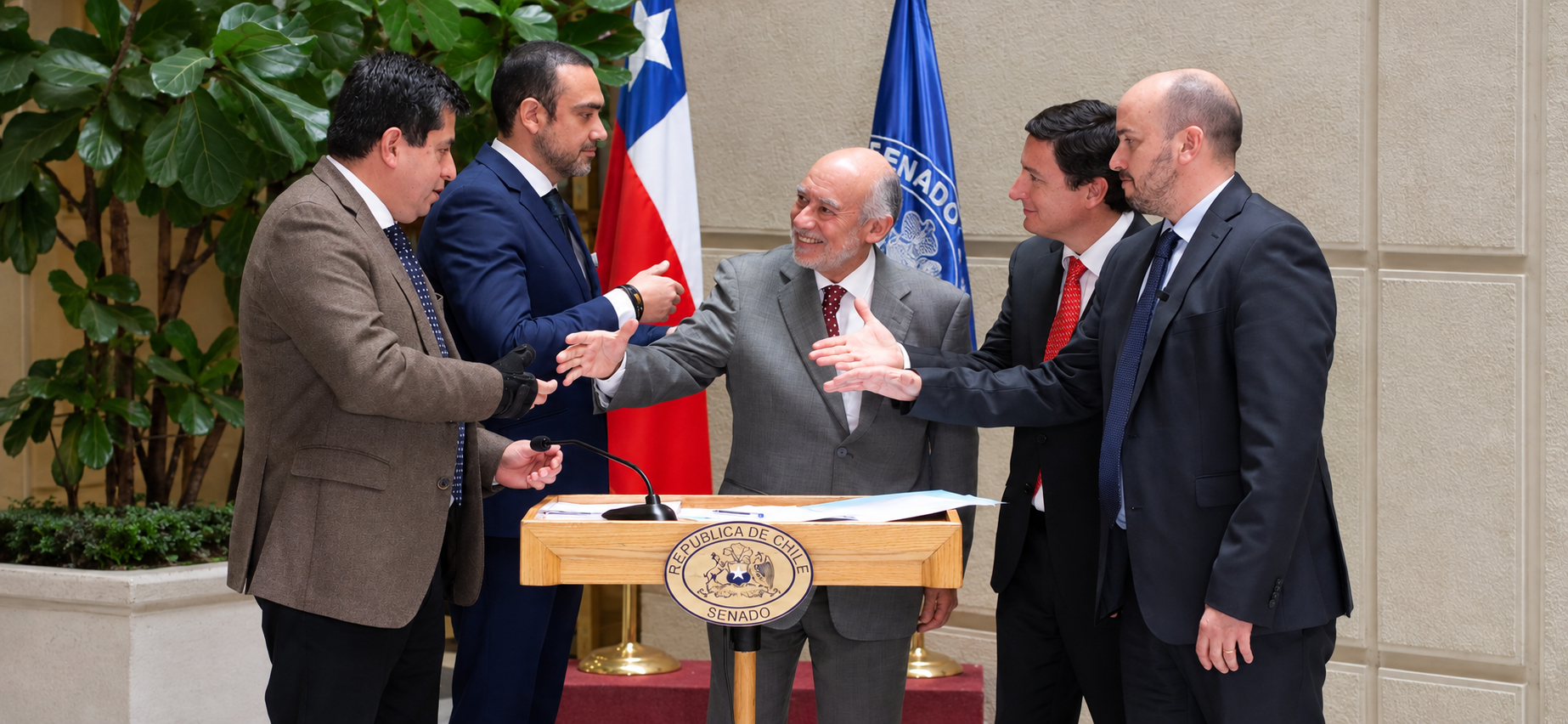 Gobierno y parlamentarios acuerdan acelerar la agenda de seguridad pública
